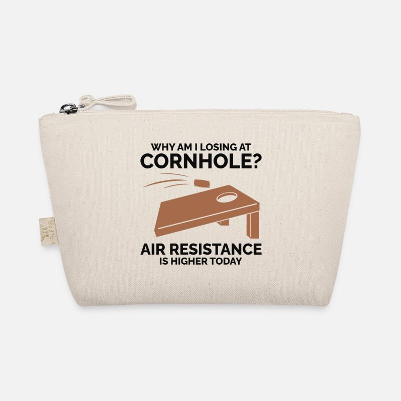 Warum verliere ich bei Cornhole? Höherer Luftwiderstand Bio-Täschchen