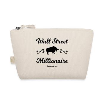 The Stock Market Millionaire - Organic Pouch - nature - Front