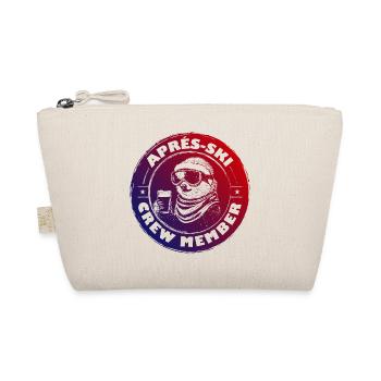 Sloth Après Ski Team Saying Colorful - Organic Pouch - nature - Front