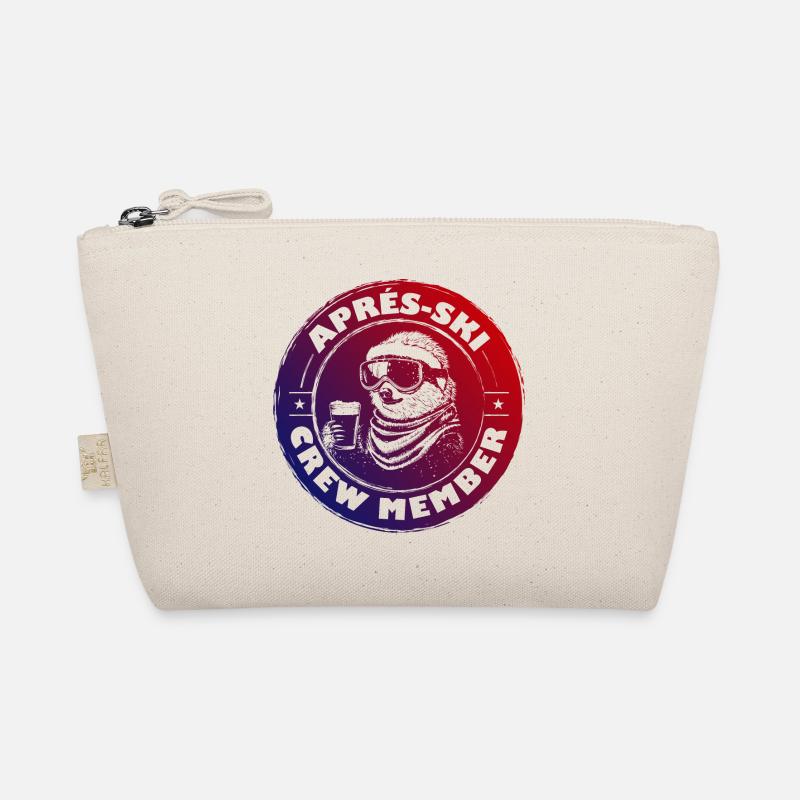 Faultier Apres Ski Team Spruch Bunt Bio-Täschchen