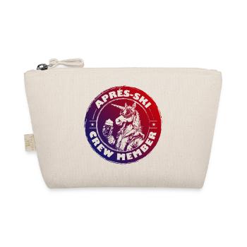 Unicorn Après Ski Team Saying Colorful - Organic Pouch - nature - Front