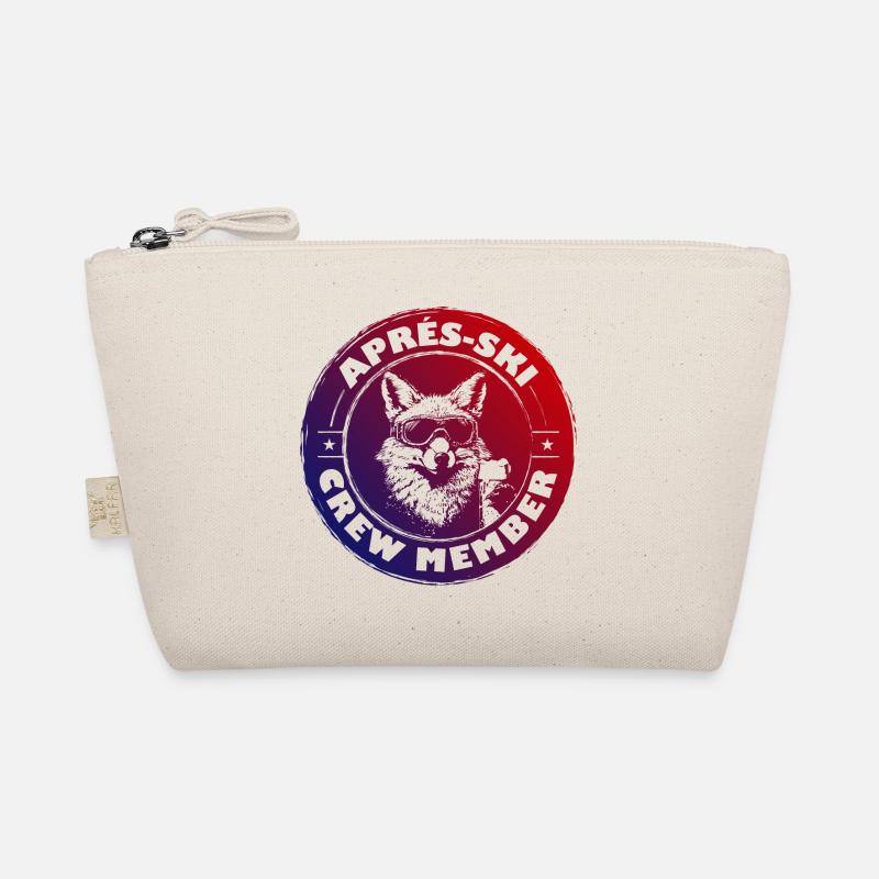 Fuchs Apres Ski Team Spruch Bunt Bio-Täschchen