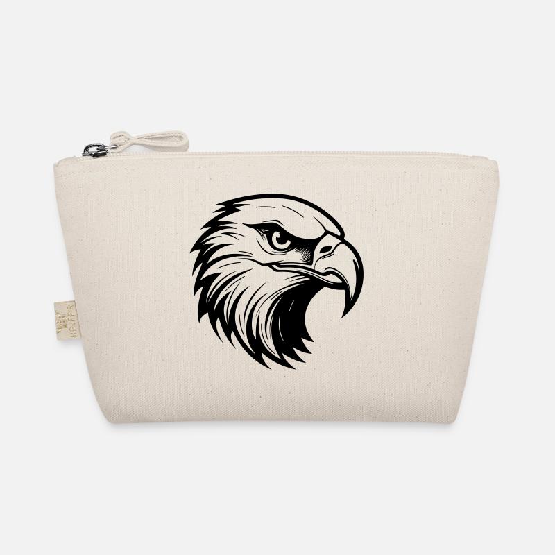 Adler Kopf Bio-Täschchen
