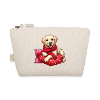 Labradoe Retriever Love - Organic Pouch - nature - Front