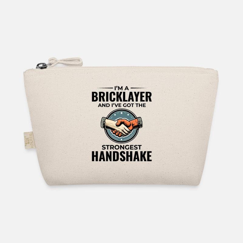 Bricklayer Wit: Crafting Solid Handshakes Organic Pouch