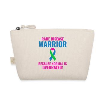 Rare Disease Warrior Empowering Awareness - Organic Pouch - nature - Front