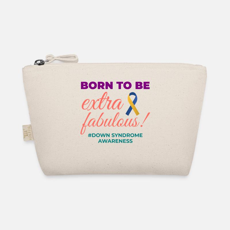 Down Syndrome Awareness Extra Fabulous Organic Pouch