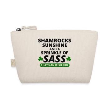 Fille irlandaise : Shamrocks, Sunshine et Sass - Trousse biologique - nature - Devant
