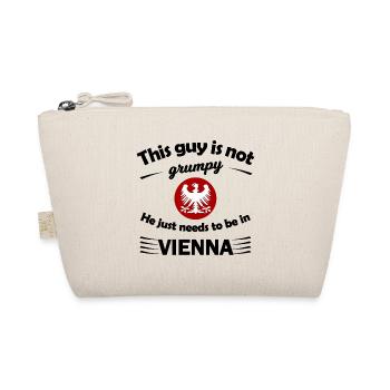 Beautiful Vienna in Austria - Organic Pouch - nature - Front