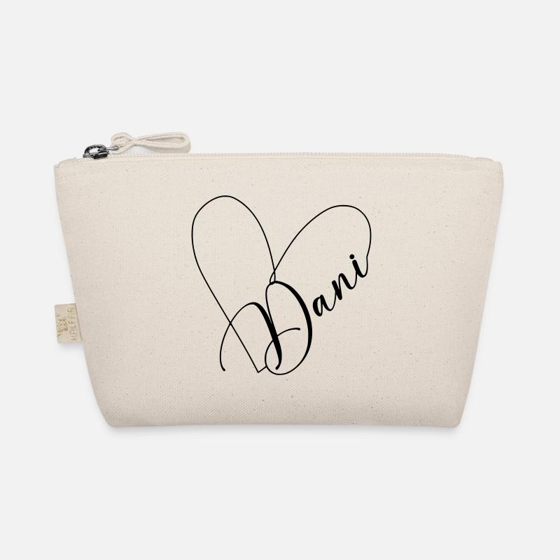 Dani Name Heart Line Organic Pouch
