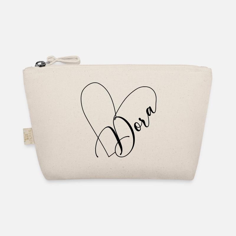 Dora Name Herzlinie Bio-Täschchen