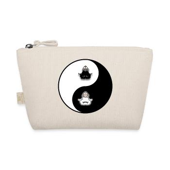 Meditation Yin Yang - Bio-Täschchen - Natur - Vorne
