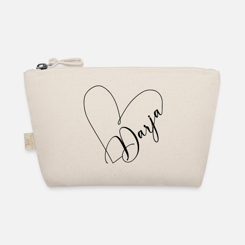 Darja Name Herzlinie Bio-Täschchen