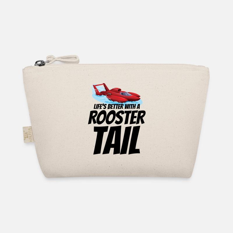 Rooster Tail Rumble: Hydroplane Racing Fun Organic Pouch