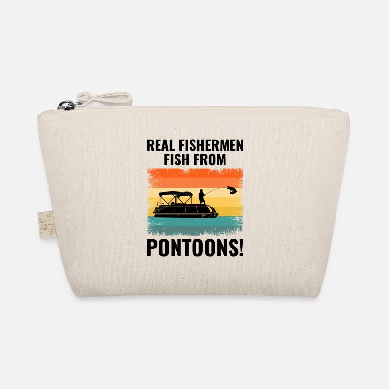 Pontonboot Bootfahren Pontooning Angeln Retro Bio-Täschchen
