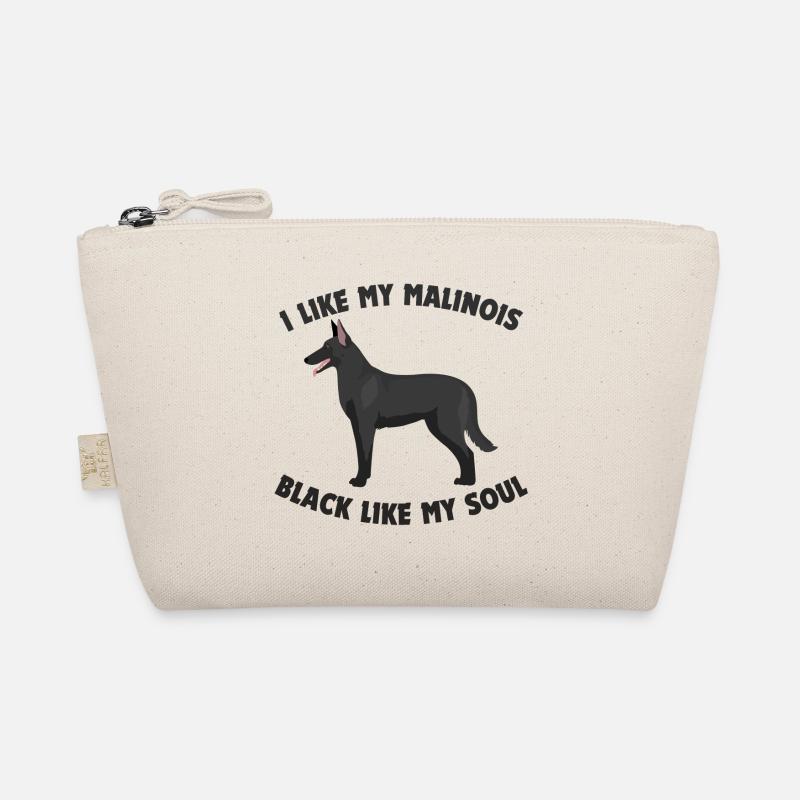 Black Malinois | Black Belgian Malinois Organic Pouch