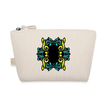 Music notes symbol clef - Organic Pouch - nature - Front