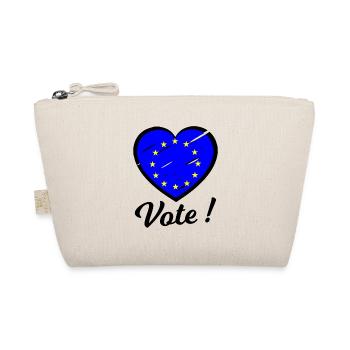 Die Europa Wahl - Bio-Täschchen - Natur - Vorne
