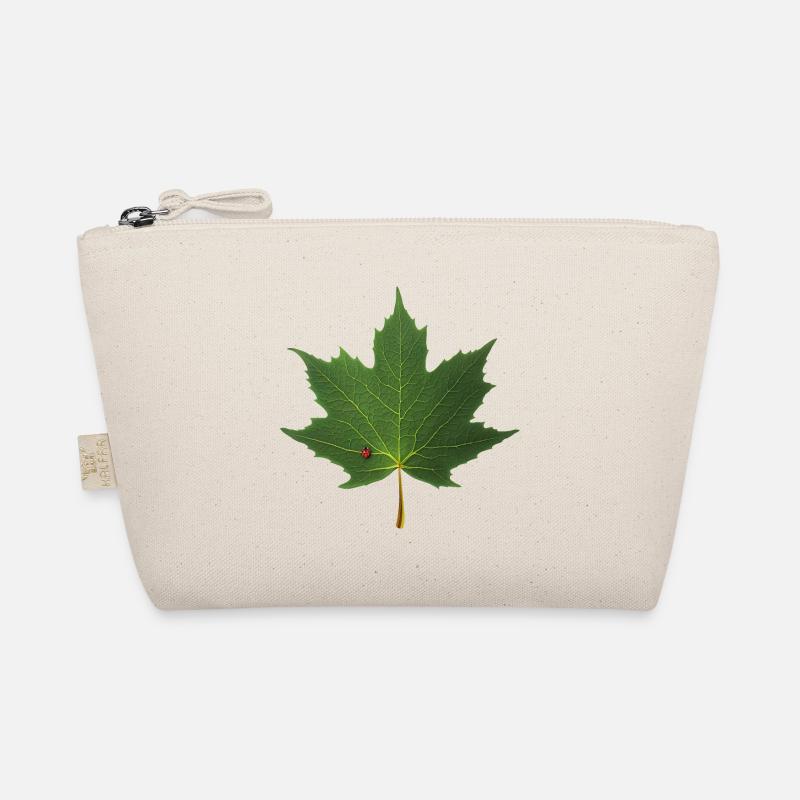 MAPLE LEAF - LADYBUG Organic Pouch