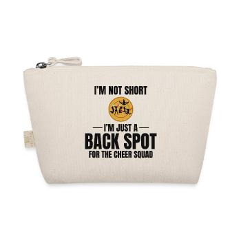 Cheerleader Cheerleading Girl Cheering Cheer Squad - Organic Pouch - nature - Front