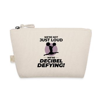 Cheerleader Cheerleading Girl Cheering Cheer Squad - Organic Pouch - nature - Front