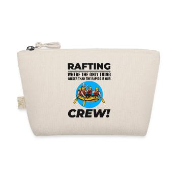 Rafting Team Raft Wildwasser Rafter Paddel Lustig - Bio-Täschchen - Natur - Vorne