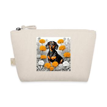 Dachshund Dachshund Gift Shorthair Dachshund Dog Mom - Organic Pouch - nature - Front