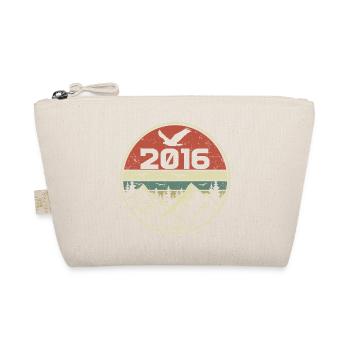 Vintage 2016 Classic 2016 Retro 2016 Gift 2016 - Organic Pouch - nature - Front