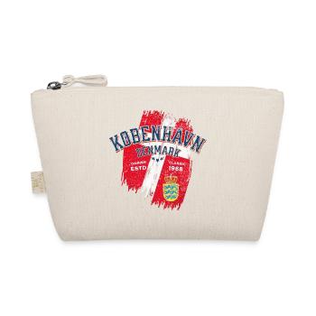 Kobenhavn Dänemark Dänischer Klassiker - Bio-Täschchen - Natur - Vorne