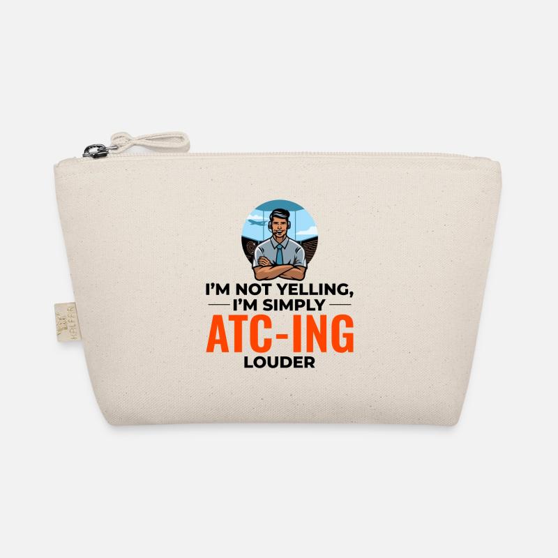 Air Traffic Controller ATC Aviation Humor Airplane Organic Pouch
