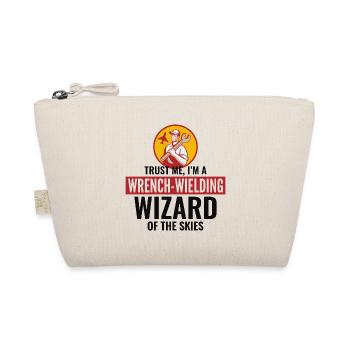 Aircraft Mechanic Aviation Maintenance Technician - Organic Pouch - nature - Front