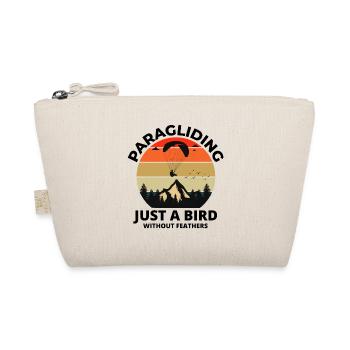 Paragliding Pilot Paraglider adventures Mountains - Organic Pouch - nature - Front