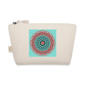 Abstract geometric design - Organic Pouch - nature - Front
