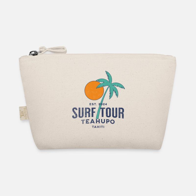 Surftour Teahupoo Tahiti Bio-Täschchen