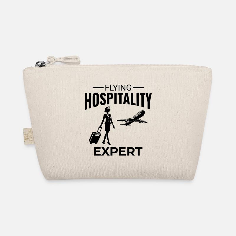 Flugbegleiter Flugbegleiter Flugbegleiterin Flugbegleiterin Bio-Täschchen