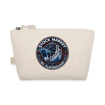 Stock Market Trading My Passion - Organic Pouch - nature - Front