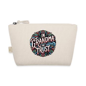 We trust grandma, we love our best grandma - Organic Pouch - nature - Front