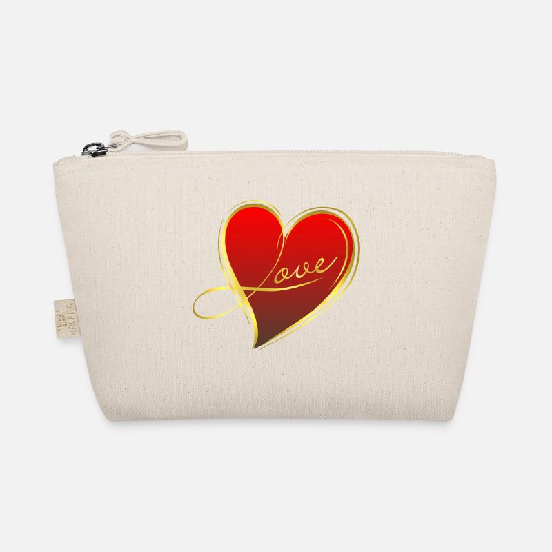 red heart Organic Pouch