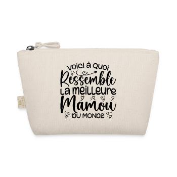 Cadeau Meilleure Mamou - Cadeau Super Mamou - Trousse biologique - nature - Devant