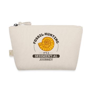 Fossil Hunting Paleontology Collector Prehistoric - Organic Pouch - nature - Front