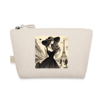Elégance parisienne 4 - Trousse biologique - nature - Devant