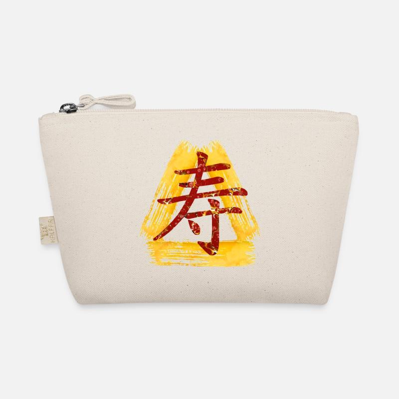 chinesisches schriftzeichen langes leben e 232 Bio-Täschchen