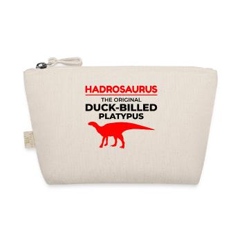 Hadrosaurus Dinosaur Dino Paleontologist Fossil - Organic Pouch - nature - Front