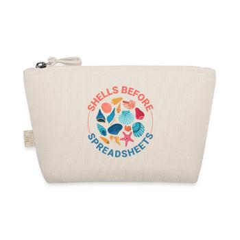 Seashells Collector Beachcomber Sea Shell - Organic Pouch - nature - Front