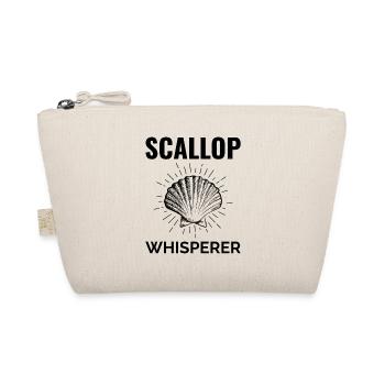 Scallop Seashells Collector Beachcomber Shellfish - Organic Pouch - nature - Front