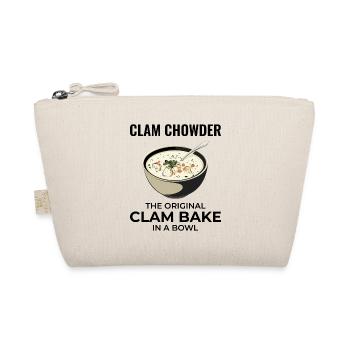 Clam Chowder Shellfish Hilarious Seafood Soup - Organic Pouch - nature - Front