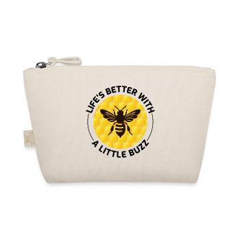 Honeybee Beekeeper Beekeeping Insect Collector - Organic Pouch - nature - Front