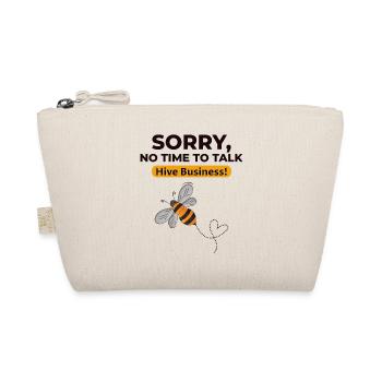 Honeybee Beekeeper Beekeeping Insect Collector - Organic Pouch - nature - Front