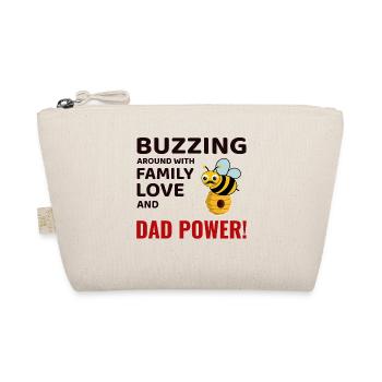 Honeybee Dad Beekeeper Beekeeping Insect Collector - Organic Pouch - nature - Front