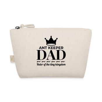 Ant Keeper Dad Entomologist Insect Collector - Organic Pouch - nature - Front